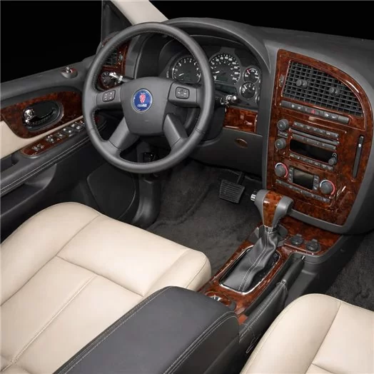 Saab 9-7x 2006-UP Full Set, Automatic Gear Mascherine sagomate per rivestimento cruscotti 