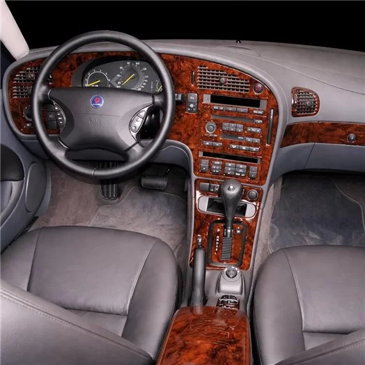 Saab 9-5 1999-2005 Full Set, Automatic Gear BD Interieur Dashboard Bekleding Volhouder