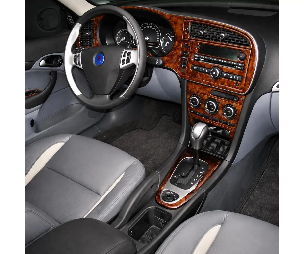 Saab 9-3 2007-UP Voll Satz, Automatic Gear, Without NAVI BD innenausstattung armaturendekor cockpit dekor