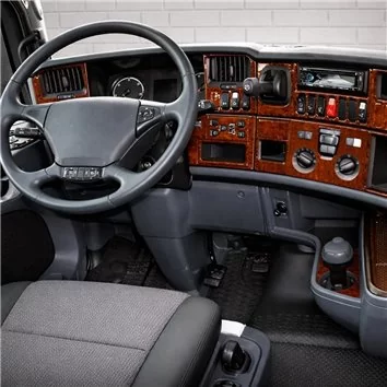 Scania R-Series R2 HighLine 2009 Mittelkonsole Armaturendekor Cockpit Dekor 54-Teile
