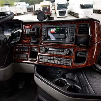 Scania NG-Series ab 2016 3D Bsic Inleg dashboard Interieurset aansluitend en pasgemaakt op he 12-Teile