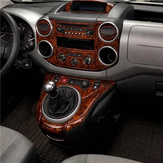 Citroen Berlingo 08.2008 3D Inleg dashboard Interieurset aansluitend en pasgemaakt op he 40-Teile