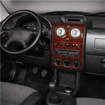 Citroen Berlingo 10.02-07.08 Mittelkonsole Armaturendekor Cockpit Dekor 11-Teile