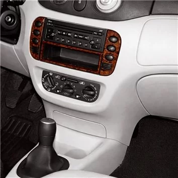 Citroen C2-C3 03.02-09.04 3D Interior Dashboard Trim Kit Dash Trim Dekor 4-Parts