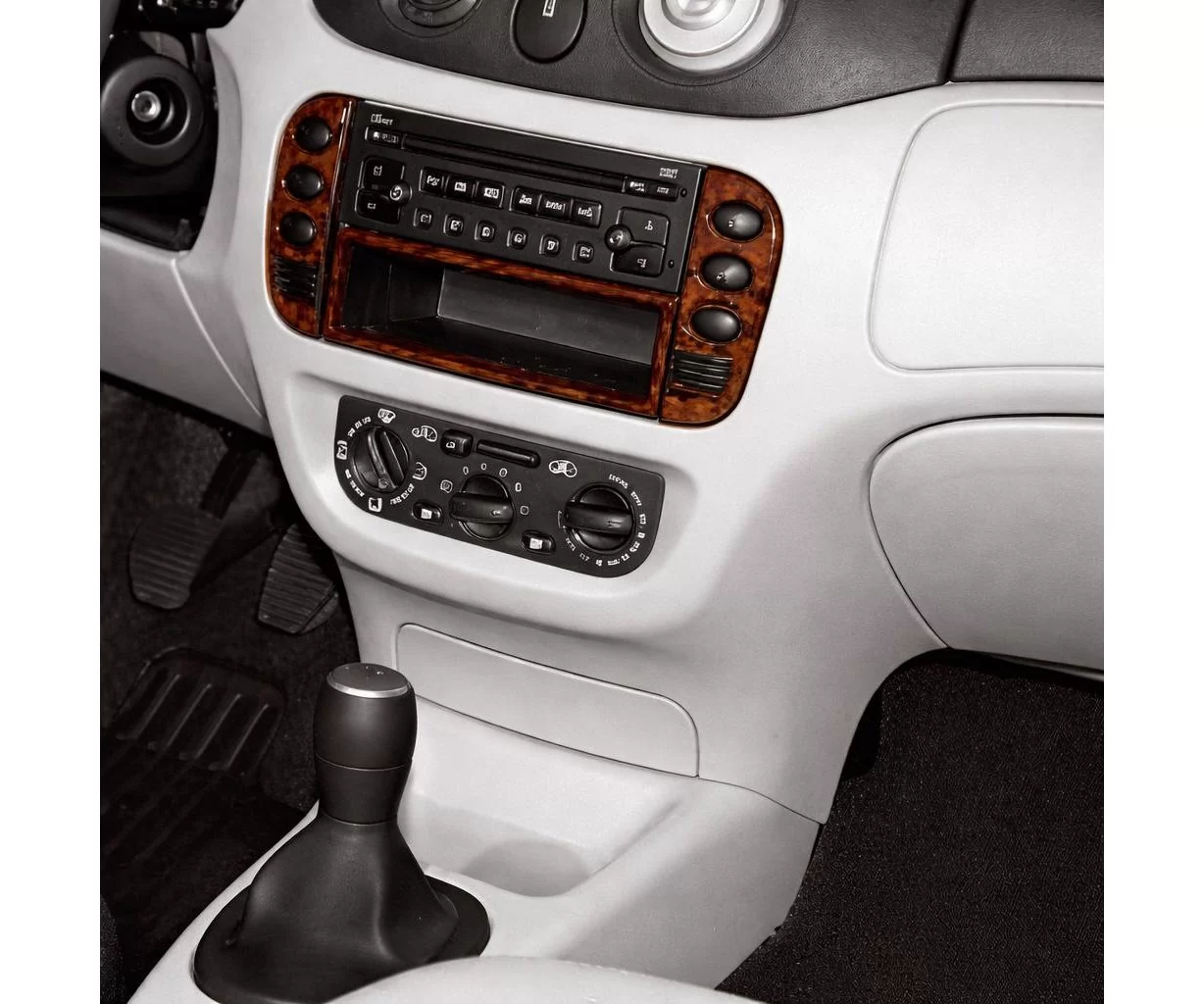 Citroen C2-C3 03.02-09.04 3D Interior Dashboard Trim Kit Dash Trim Dekor 4-Parts