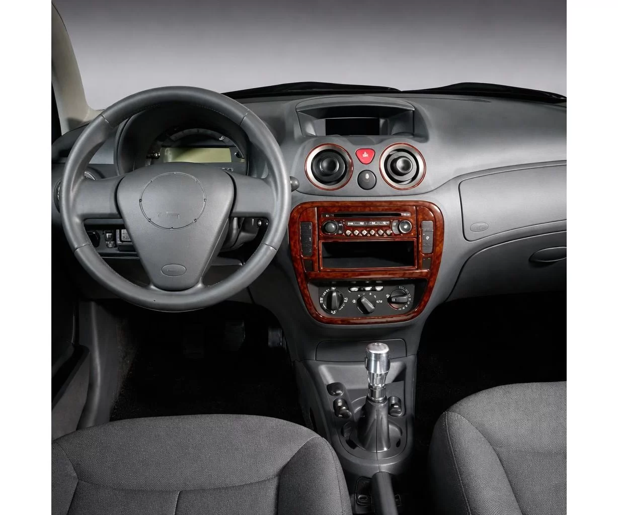 Citroen C2-C3 11.04-09.09 Habillage Décoration de Tableau de Bord 11-Pièce