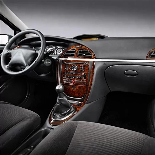 Citroen C5 06.04-09.08 Mittelkonsole Armaturendekor Cockpit Dekor 10-Teile