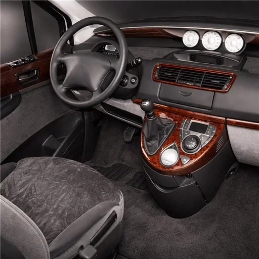 Citroen C8 02.2002 Habillage Décoration de Tableau de Bord 4-Pièce