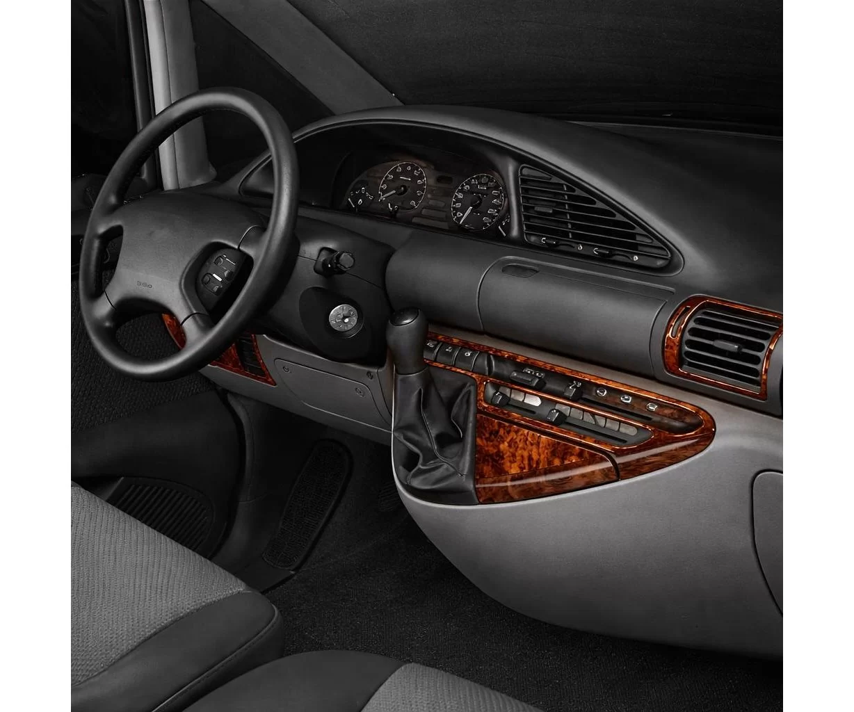 Citroen Evasion 09.94-10.02 3D Inleg dashboard Interieurset aansluitend en pasgemaakt op he 18-Teile