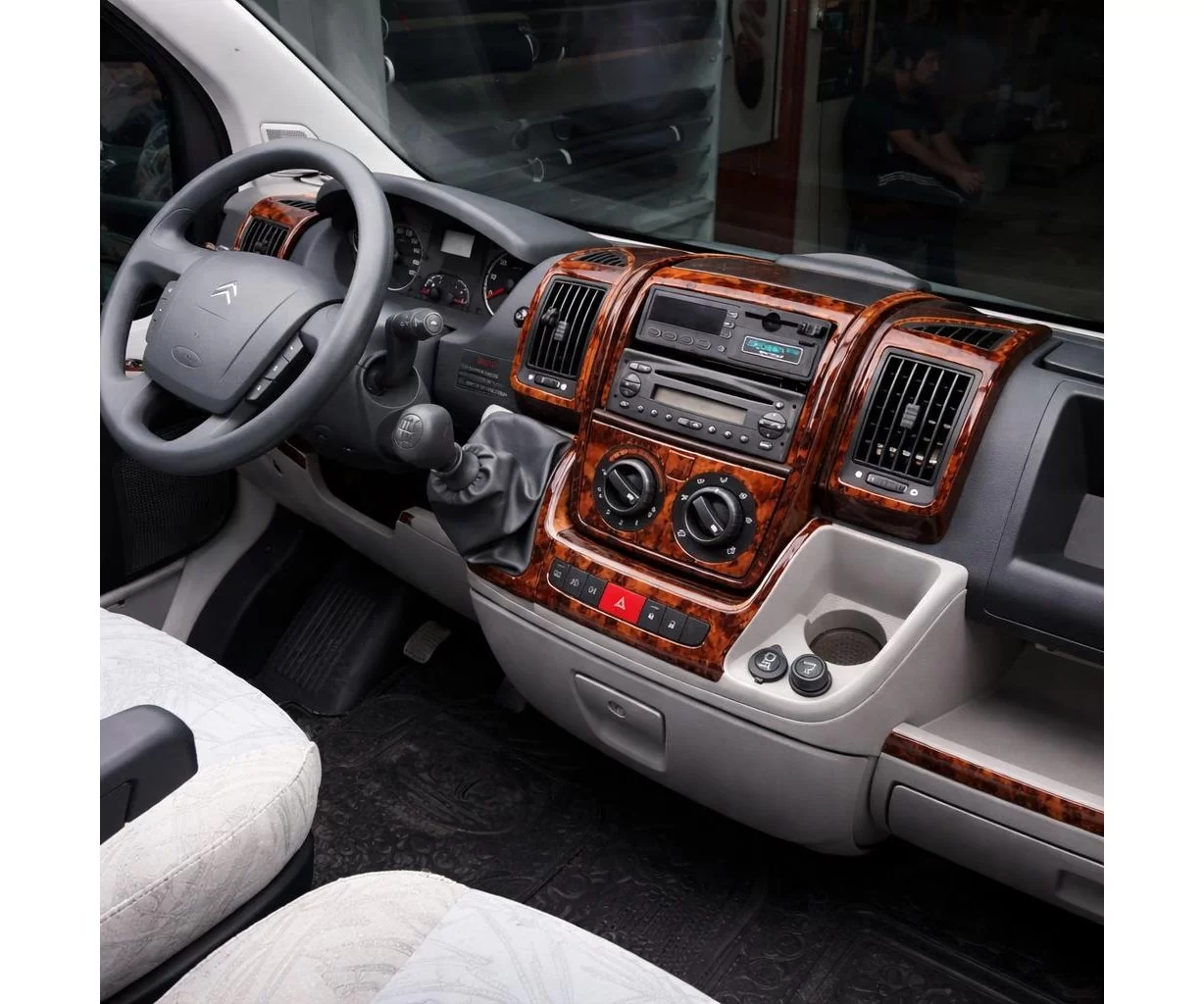 Citroen Jumper 02.2006 Mascherine sagomate per rivestimento cruscotti 20-Decori