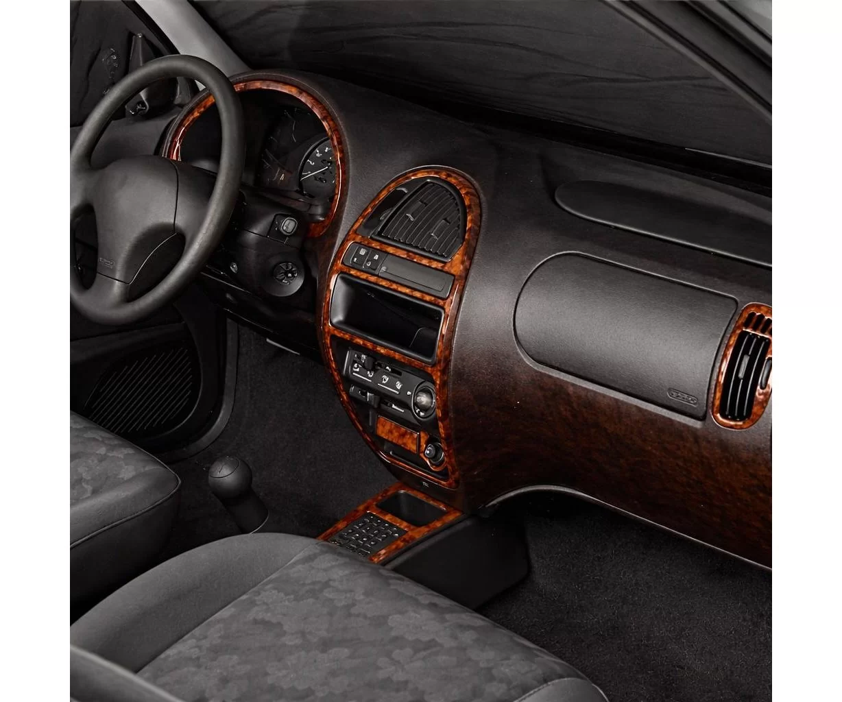 Citroen Saxo 04.96-10.99 Mittelkonsole Armaturendekor Cockpit Dekor 8-Teile