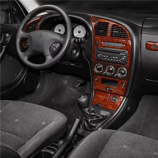 Citroen Xsara II 11.1999 3D Inleg dashboard Interieurset aansluitend en pasgemaakt op he 18-Teile