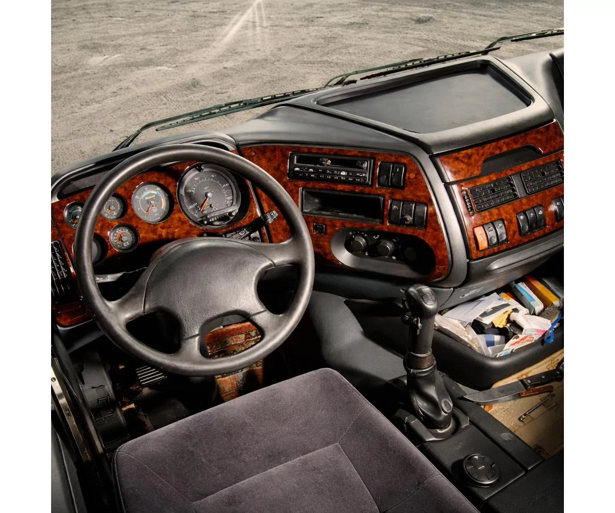 Daf 95 XF 04.1997 3D Inleg dashboard Interieurset aansluitend en pasgemaakt op he 12-Teile