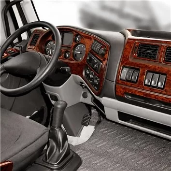 Daf LF 03.2001 Mittelkonsole Armaturendekor Cockpit Dekor 23-Teile
