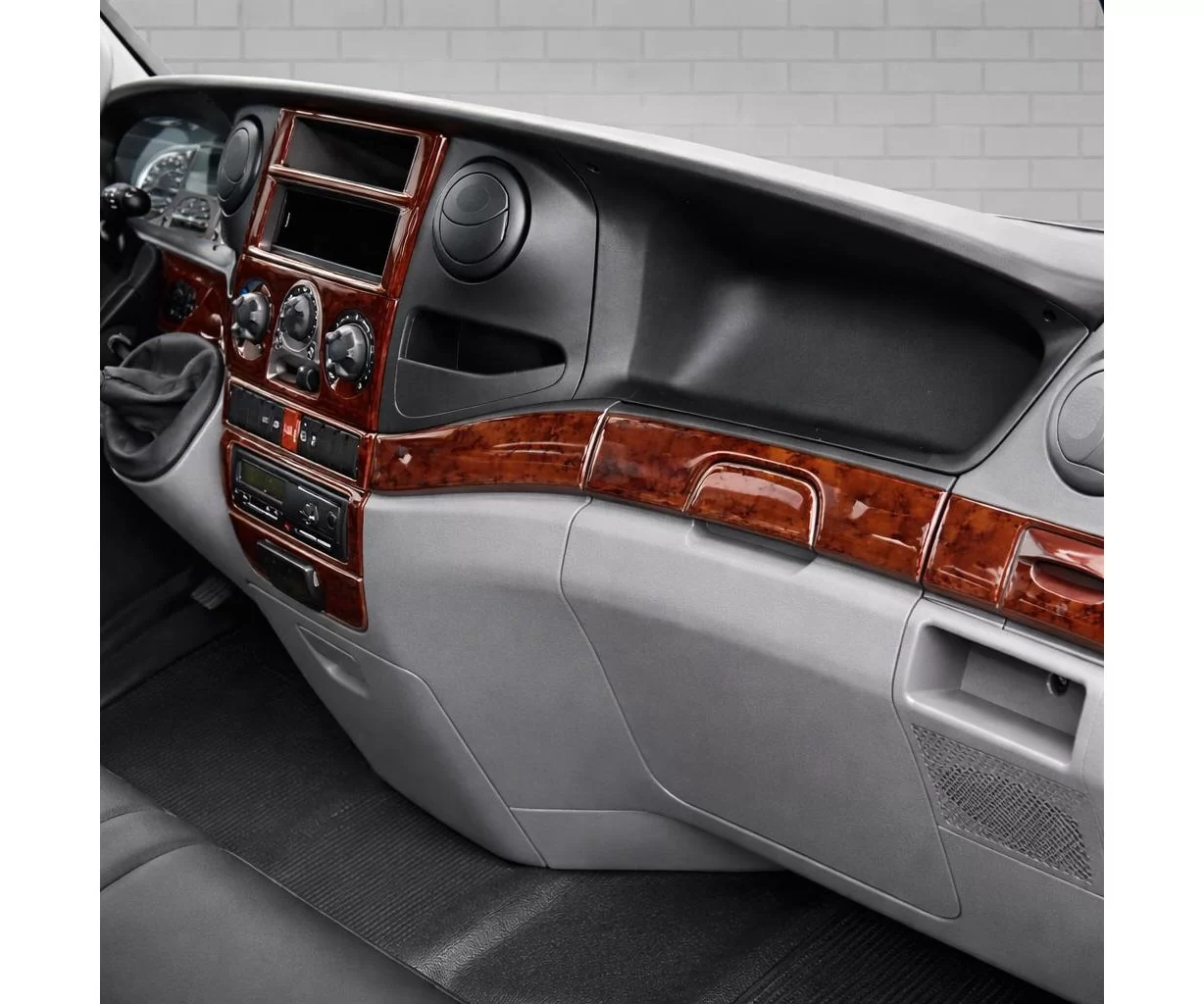 Iveco Daily 01.2007 Mittelkonsole Armaturendekor Cockpit Dekor 29-Teile