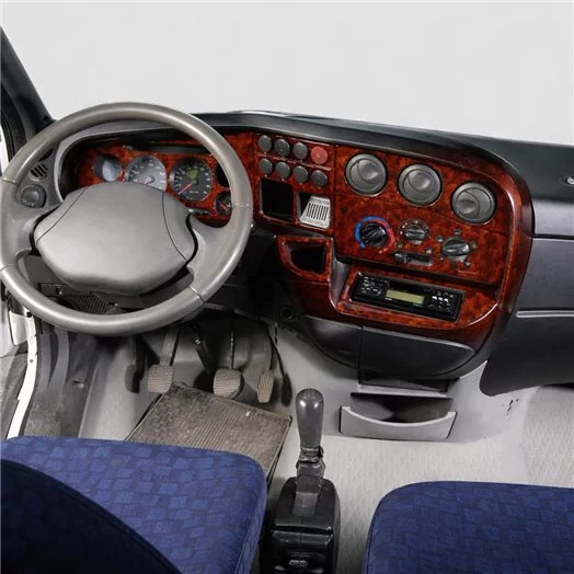 Iveco Daily City 01.99-09.07 Mittelkonsole Armaturendekor Cockpit Dekor 8-Teile Iveco Daily City 01.99-09.07 Mittelkonsole Armaturendekor Cockpit Dekor 8-Teile