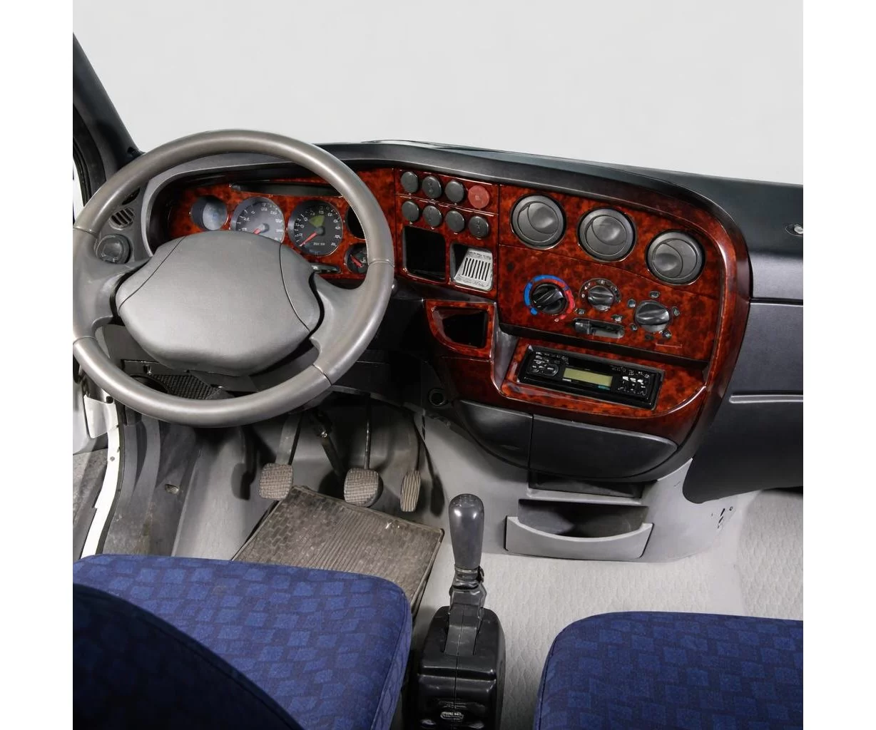 Iveco Daily City 01.99-09.07 3D Inleg dashboard Interieurset aansluitend en pasgemaakt op he 8-Teile
