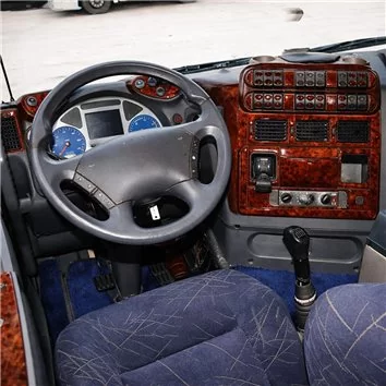 Iveco Stralis 06.02-01.07 3D Inleg dashboard Interieurset aansluitend en pasgemaakt op he 73-Teile