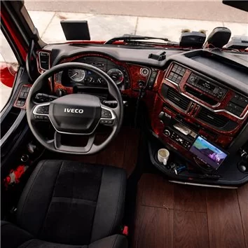 IVECO S-WAY 2019 Mittelkonsole Armaturendekor Cockpit Dekor 17-Teile