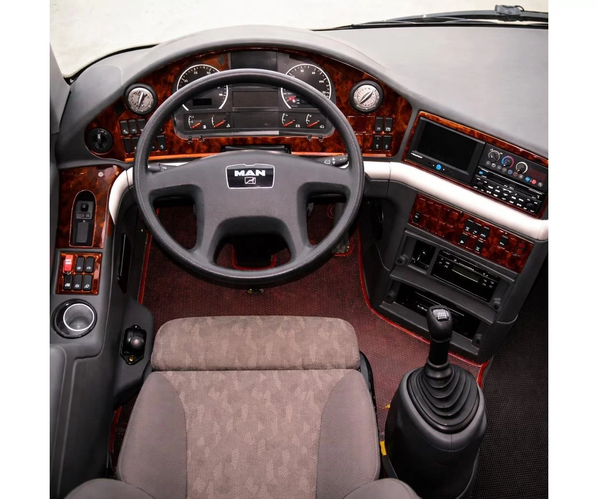 MAN Fortuna 01.2003 3D Inleg dashboard Interieurset aansluitend en pasgemaakt op he 35-Teile