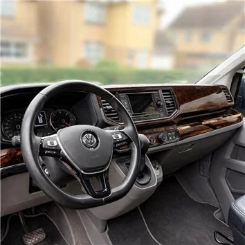 MAN TGE 2019 3D Interior Dashboard Trim Kit Dash Trim Dekor 29-Parts