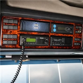 MAN TGX TGS 2020-2024 3D Inleg dashboard Interieurset aansluitend en pasgemaakt op he 25-Teile