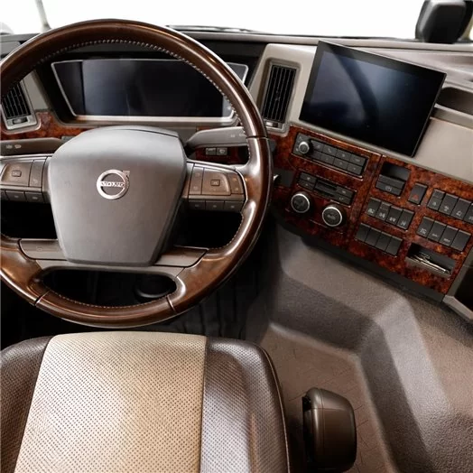 Volvo FH Version 5 ab 2020 XL XXL Mascherine sagomate per rivestimento cruscotti 19-Decori Volvo FH Version 5 ab 2020 XL XXL Mascherine sagomate per rivestimento cruscotti 19-Decori