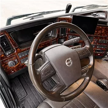 Volvo FM Version 5 ab 2020 XL XXL 3D Interior Dashboard Trim Kit Dash Trim Dekor 20-Parts