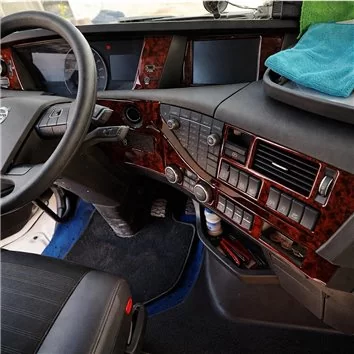 Volvo FH Version 5 ab 2020 XL XXL 3D Inleg dashboard Interieurset aansluitend en pasgemaakt op he 19-Teile
