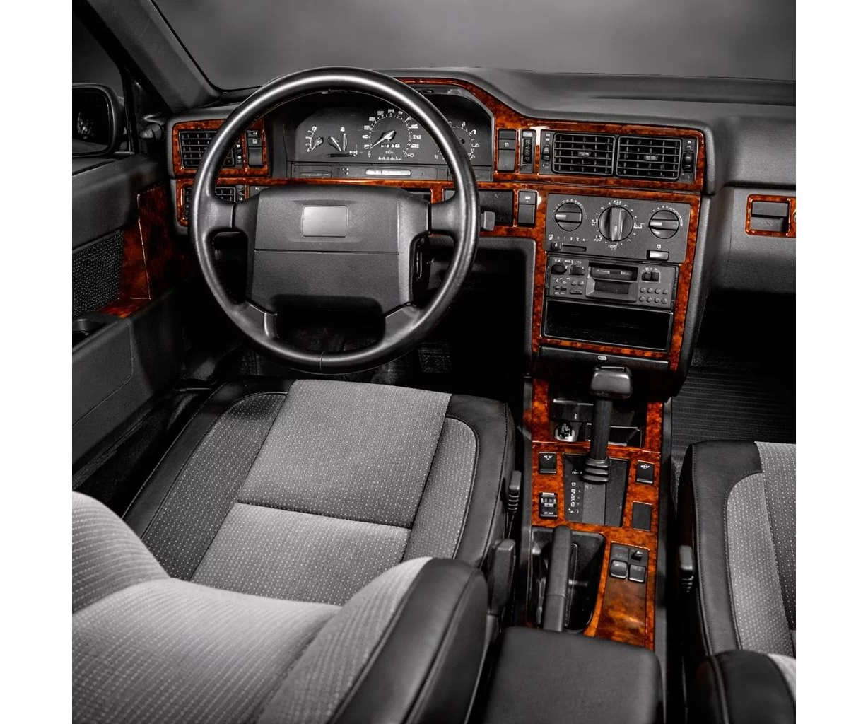 Volvo 850 10.91-08.93 Habillage Décoration de Tableau de Bord 19-Pièce