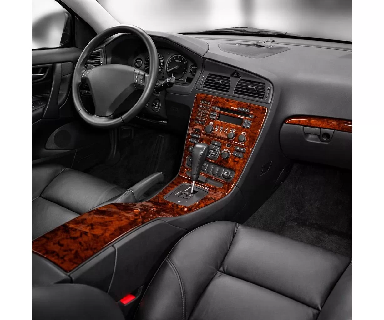 Volvo S 60 08.00-04.05 Habillage Décoration de Tableau de Bord 10-Pièce