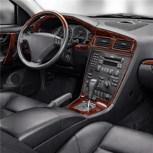 Volvo S 60-V 70 05.05-12.09 Mascherine sagomate per rivestimento cruscotti 8-Decori