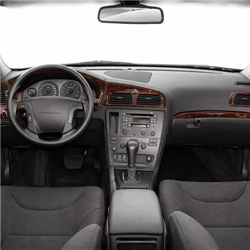 Volvo V 70 01.00-04.05 Habillage Décoration de Tableau de Bord 6-Pièce