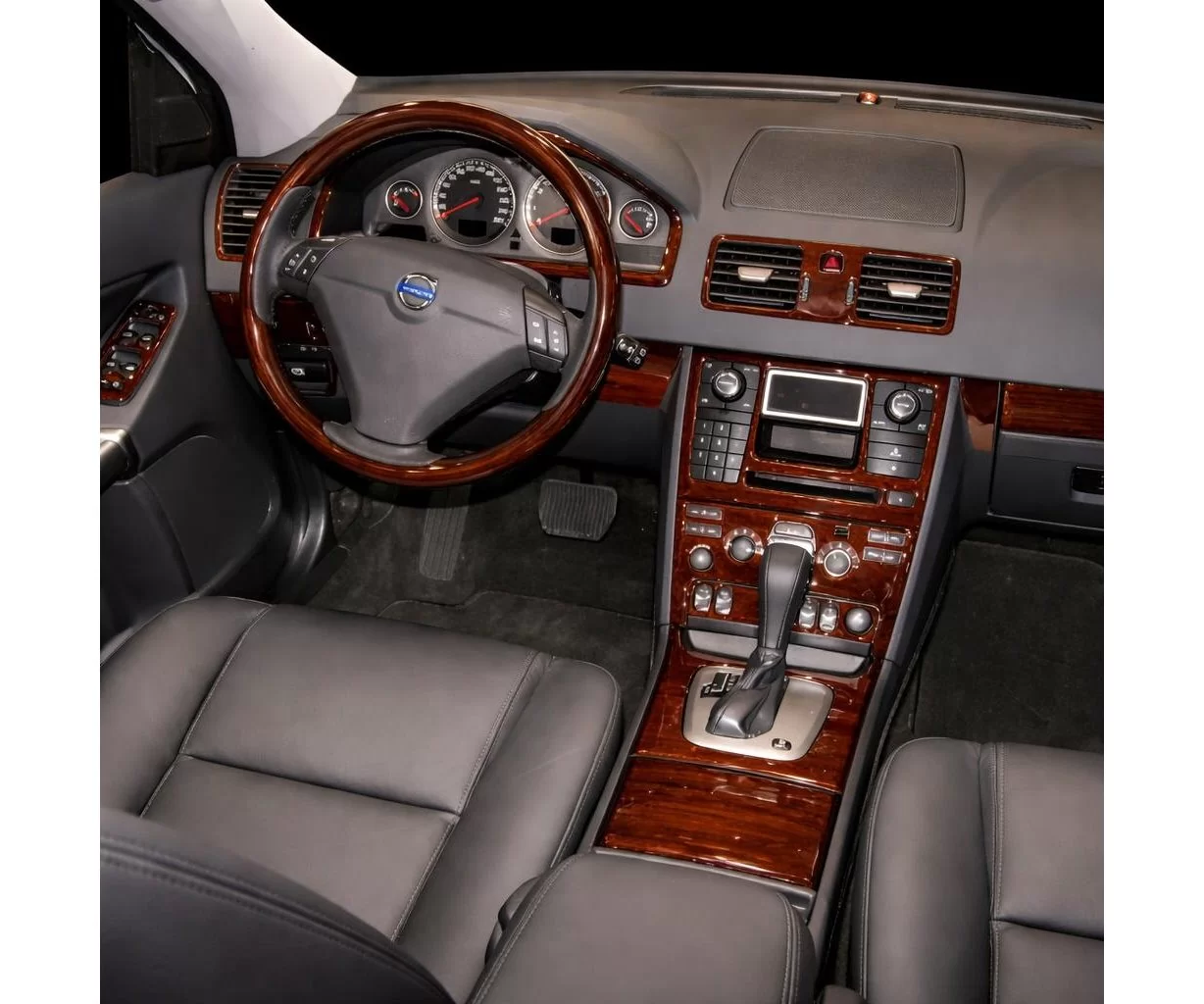 Volvo XC90 2003-2013 Mascherine sagomate per rivestimento cruscotti 51-Decori