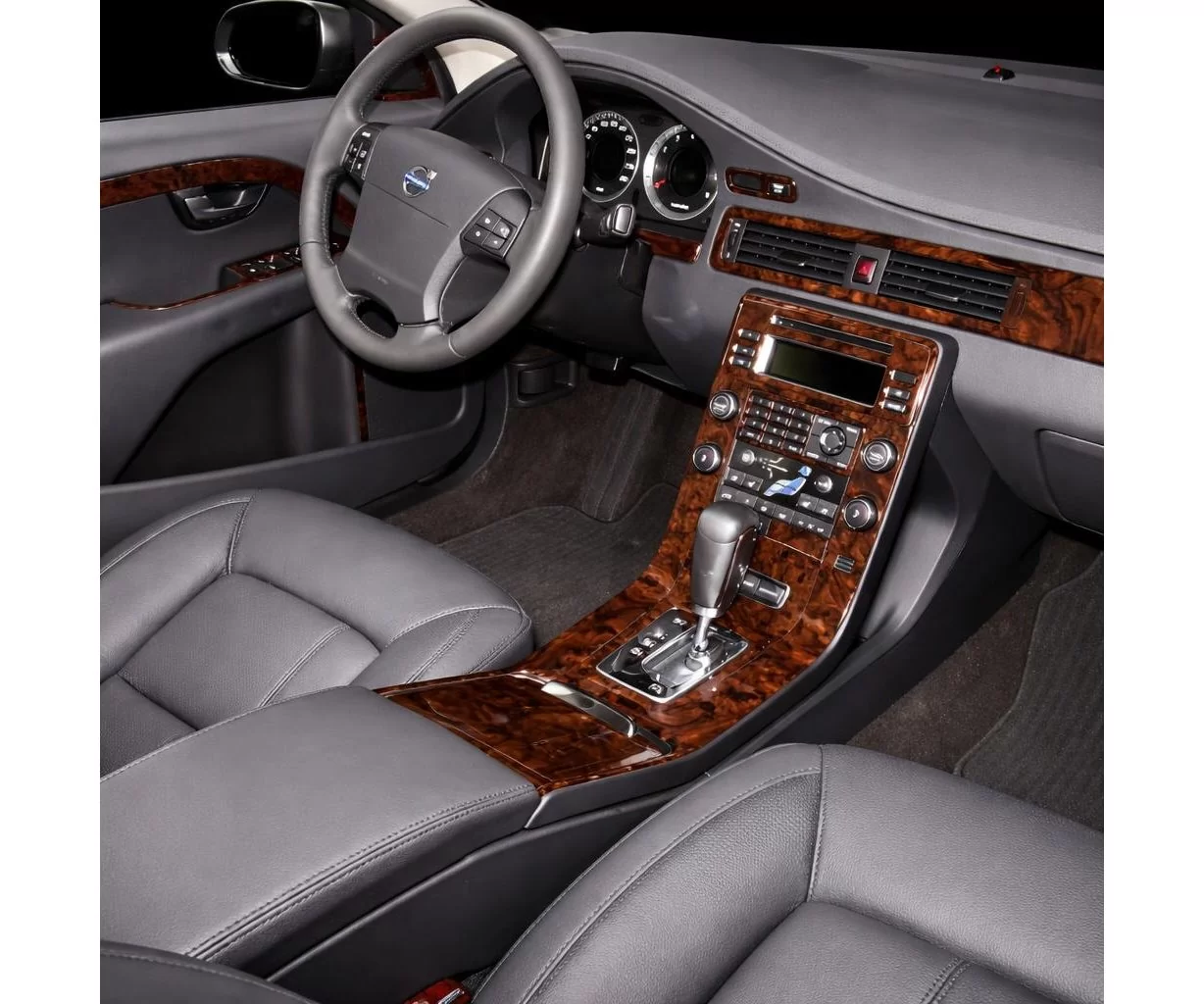 Volvo XC70-S80-V70-2008–2016 Habillage Décoration de Tableau de Bord 34 Pièce Volvo XC70-S80-V70-2008–2016 Habillage Décoration de Tableau de Bord 34 Pièce