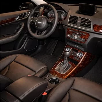 Audi Q3 ab 2015 3D Interior Dashboard Trim Kit WHZ Dash Trim Dekor 49-Parts