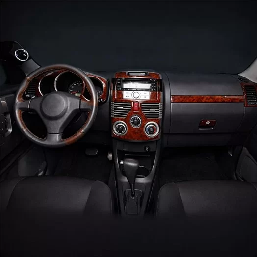 Daihatsu Terios 09.2006 Mascherine sagomate per rivestimento cruscotti 10-Decori