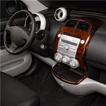 Daihatsu Sirion 01.2005 Mittelkonsole Armaturendekor Cockpit Dekor 3-Teile