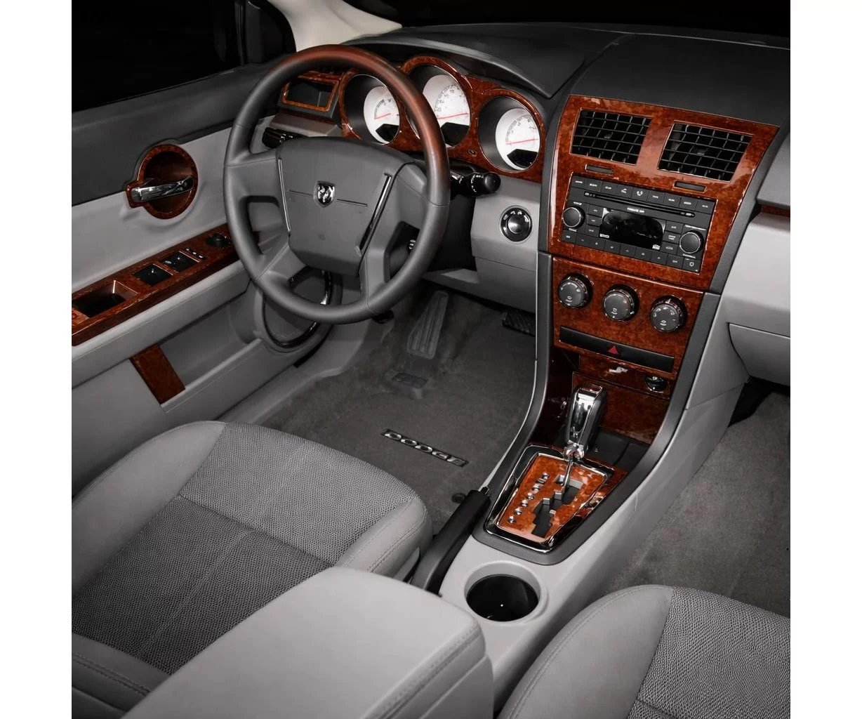 Dodge Avenger 2008-2010 Inleg dashboard Interieurset aansluitend en pasgemaakt 24 Delen