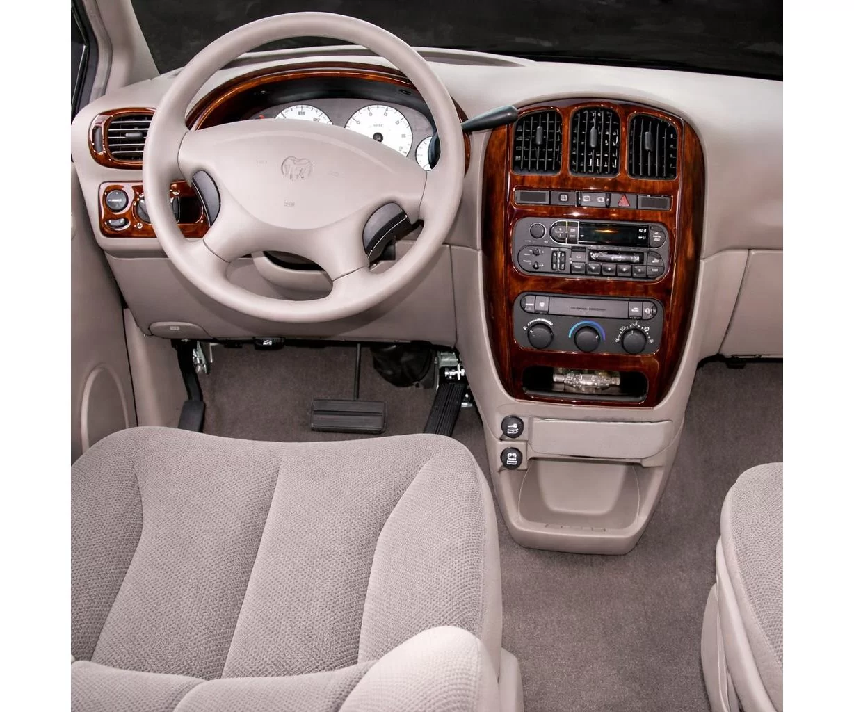 Dodge Caravan 2001-2004 Mascherine sagomate per rivestimento cruscotti 19 Decori