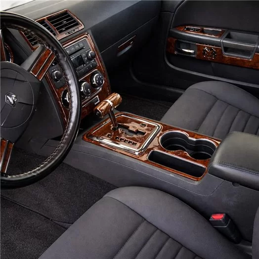 Dodge Challenger 2008-2011 Inleg dashboard Interieurset aansluitend en pasgemaakt 27 Delen