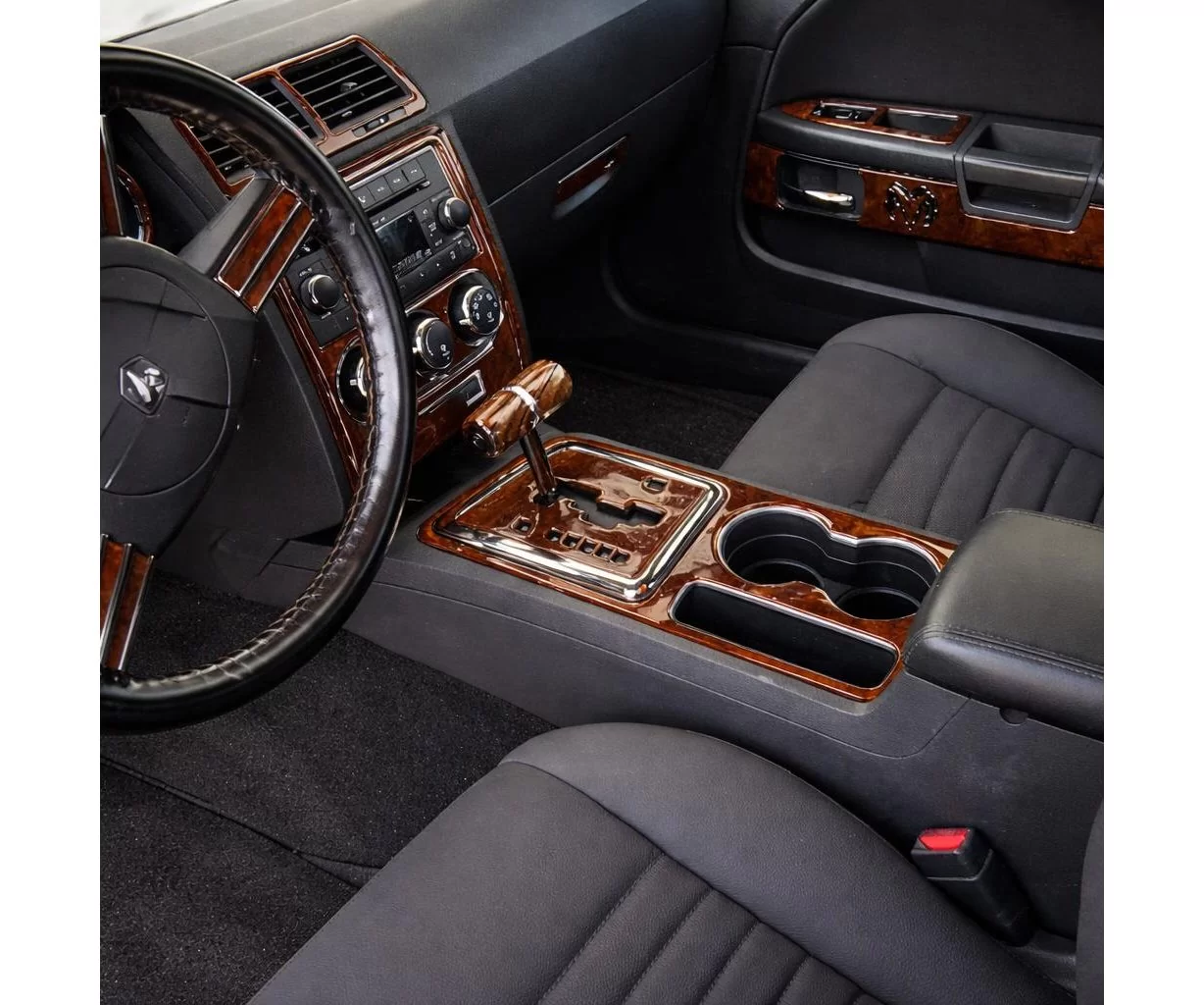 Dodge Challenger 2008-UP Full Set Interior BD Dash Trim Kit