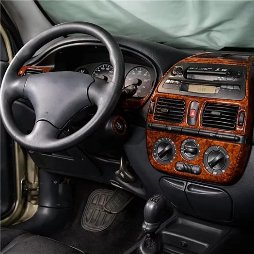 Fiat Brava-Marea 10.1995 Habillage Décoration de Tableau de Bord 8-Pièce