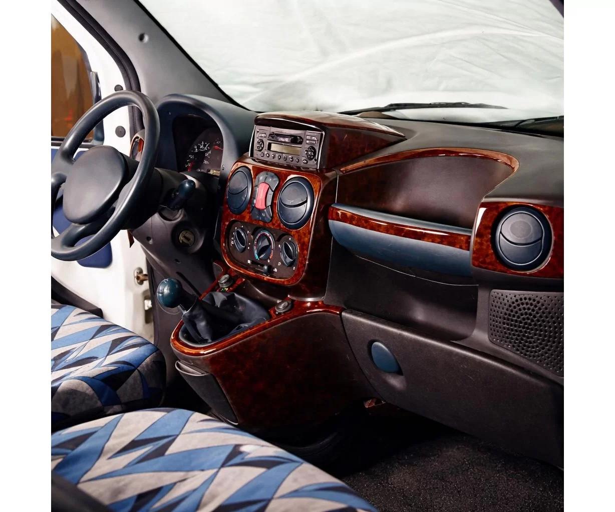 Fiat Doblo 01.01-08.09 3D Inleg dashboard Interieurset aansluitend en pasgemaakt op he 26-Teile Fiat Doblo 01.01-08.09 3D Inleg dashboard Interieurset aansluitend en pasgemaakt op he 26-Teile