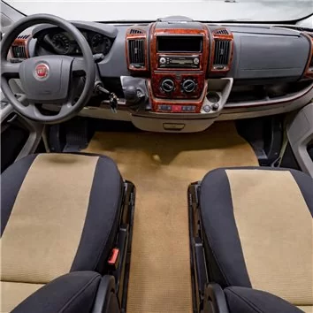 Fiat Ducato 02.2006 3D Interior Dashboard Trim Kit Dash Trim Dekor 20-Parts