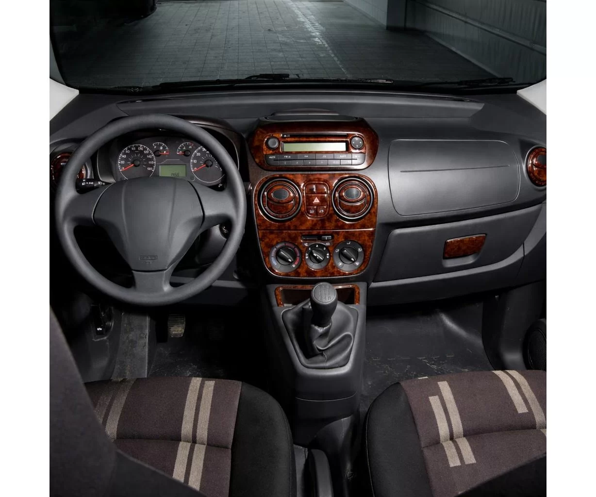 Fiat Fiorino 01.2008 Habillage Décoration de Tableau de Bord 27-Pièce