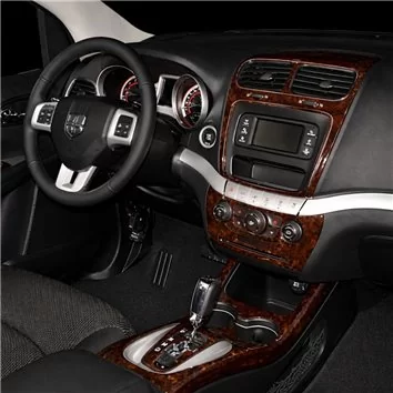 Fiat Freemont ab 2011 Mascherine sagomate per rivestimento cruscotti 19-Decori