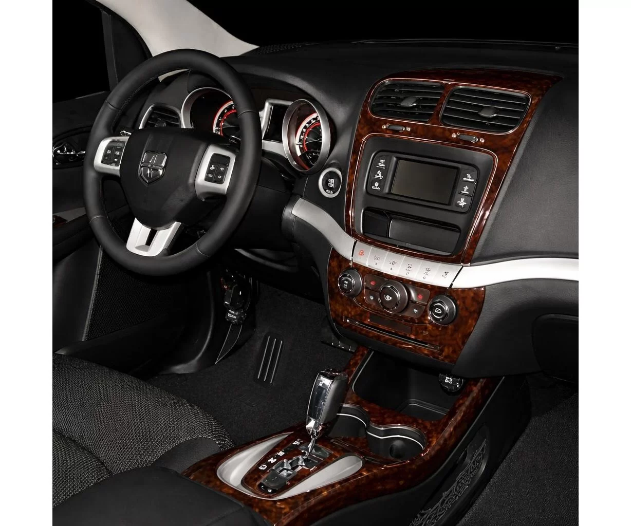 Fiat Freemont ab 2011 Mittelkonsole Armaturendekor Cockpit Dekor 19-Teile