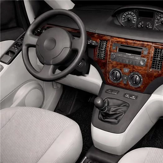 Fiat Idea 01.2004 3D Interior Dashboard Trim Kit Dash Trim Dekor 7-Parts