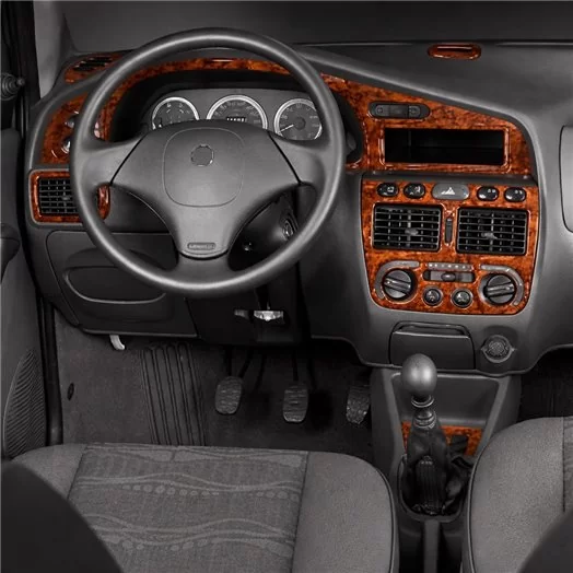 Fiat Palio Weekend 01.98-03.02 Mittelkonsole Armaturendekor Cockpit Dekor 12-Teile